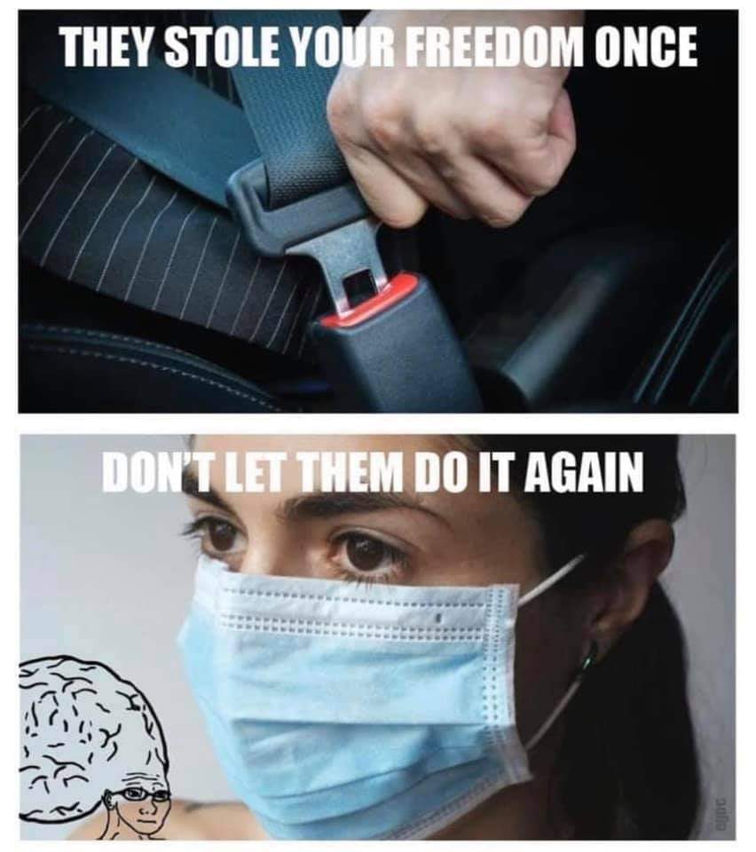 Political,  boomer memes Political,  text: THEY STOLE YO RFREEDOM ONCE DO AGAIN 