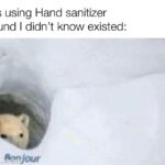 Dank Memes Dank, OC text: Me: Is using Hand sanitizer A wound I didn
