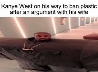 Dank, Kanye, ONT VOTE FOR KANYE AS, JOKE, WHAT THE DEMOCRATIC PARTY TELLS YOU PEASANT, Biden Dank Memes Dank, Kanye, ONT VOTE FOR KANYE AS, JOKE, WHAT THE DEMOCRATIC PARTY TELLS YOU PEASANT, Biden text: Kanye West on his way to ban plastic after an argument with his wife 