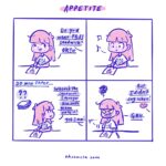 Comics  slice of life :: appetite(from lilblueme), Slice, Appetite text: 30 min taf-er... APPETITE Sandmdl? ok