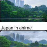 other memes Funny, Japan, Words, Japanese, The Garden, Garden text: Japan in reality Japan in anime  Funny, Japan, Words, Japanese, The Garden, Garden