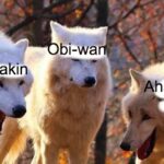 Star Wars Memes Prequel-memes, Anakin, Ahsoka, Jedi, Ashoka, Palpatine text: bi-wa Ànaki hsok 