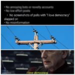 Star Wars Memes Prequel-memes, Shoot, Thibson3, Mods, Thank, ONK text: No screenshots of polls with "l love democracy" slapped on u/wammolll I love democrac .  Prequel-memes, Shoot, Thibson3, Mods, Thank, ONK