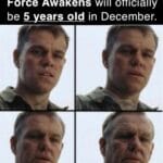 Star Wars Memes Sequel-memes, Star Wars, TFA, Sith, STAR WARS, Revenge text: When you realize that The Force Awakens will officially be 5_years old in December. 