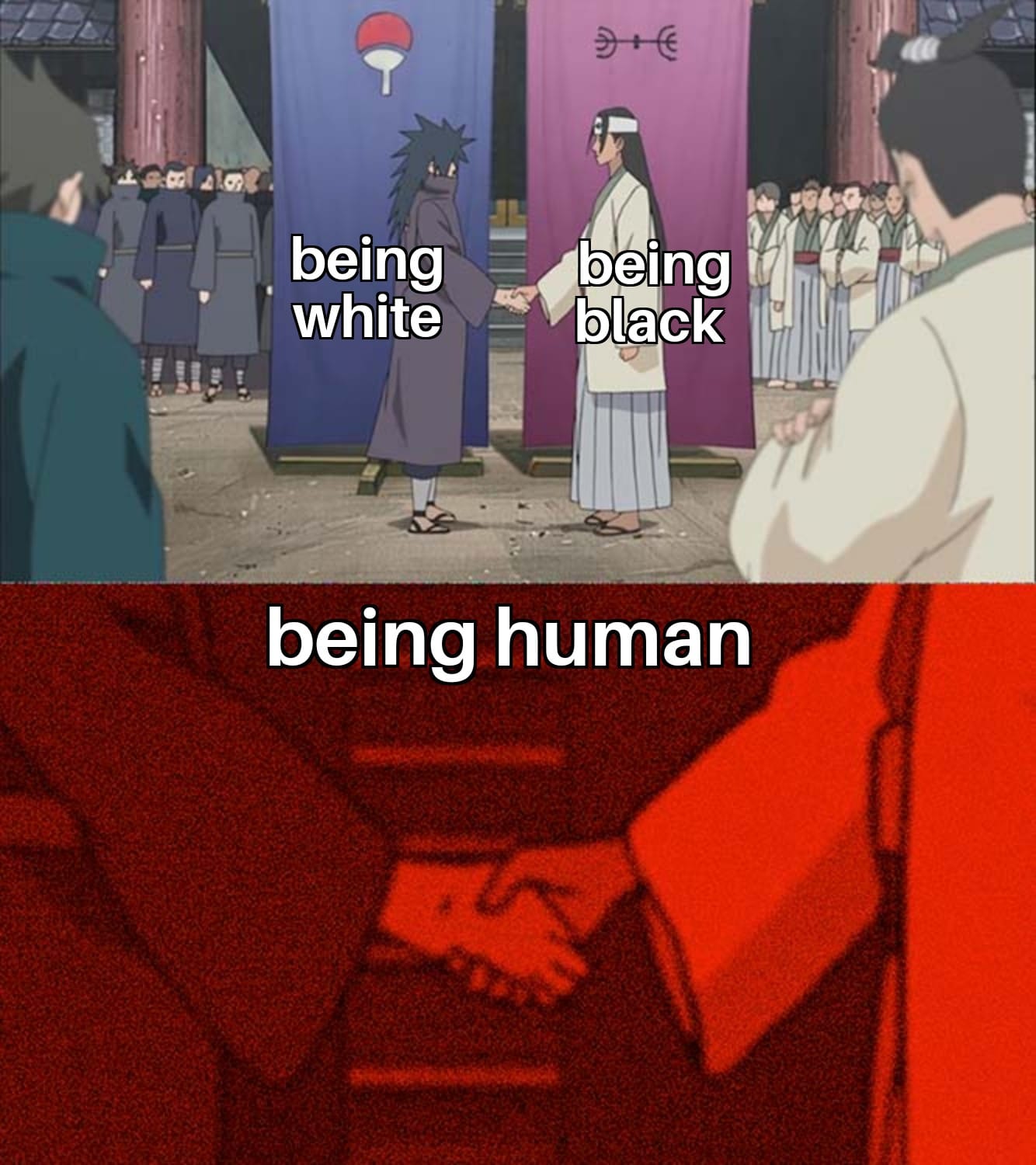 Wholesome memes, Madara, English Wholesome Memes Wholesome memes, Madara, English text: being white being human 