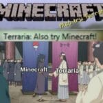 Wholesome Memes Wholesome memes, Minecraft, Terraria, Mojang, Fortnite, Apex text: Terrana: Also try Mtnecraft! Terraria  Wholesome memes, Minecraft, Terraria, Mojang, Fortnite, Apex