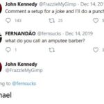 cringe memes Cringe, Michael text: John Kennedy @FrazzleMyGimp • Dec 14, 2019 Comment a setup for a joke and I