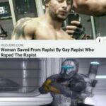 Star Wars Memes Prequel-memes, Jones, ONK text: HUZLERS.COM Woman Saved From Rapist By Gay Rapist Who Raped The Rapist Your tactics confuse and frighten me, sir:  Prequel-memes, Jones, ONK