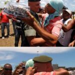 Wholesome Memes Wholesome memes, General text: During a protest in Brazil a general said "Do not fight, please, not on my birthday . then, a group Of protesters made a surprise for him Faith in Humanity: Restored  Wholesome memes, General