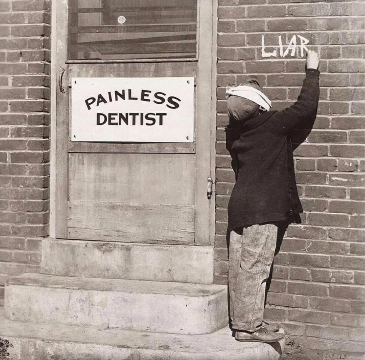 History, Snopes, David Mikkelson History Memes History, Snopes, David Mikkelson text: eBINLESs DENTIST 