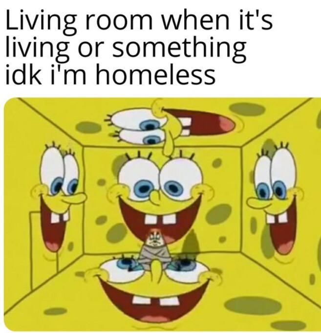 Dank, CP, Mrs Dank Memes Dank, CP, Mrs text: Living room when it's living or something idk i'm homeless 