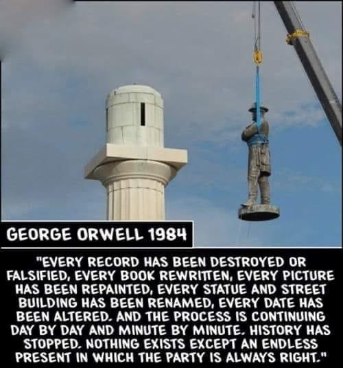 Political, FWD boomer memes Political, FWD text: GEORGE ORWELL 1984 