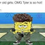 Dank Memes Dank, Tyler text: 14 yr old girls: OMG Tyler is so hot! Tyler:  Dank, Tyler