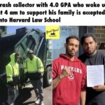Wholesome Memes Black, Amazing text: Trash collector with 4.0 GPA who woke up at 4 am to support his family is accepted into Harvard Law School MOVEMENT  Black, Amazing