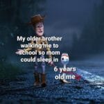 Wholesome Memes Wholesome memes, Thank You, Brother text: My oldepb other walkikgå{e to om could in 6 y ars 01 me  Wholesome memes, Thank You, Brother