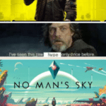 Star Wars Memes Sequel-memes, Witcher, Sky, Cyberpunk, No Man, CDPR text: euovoq Ałue V