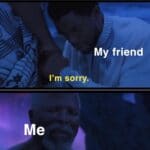 Wholesome Memes Wholesome memes, Christmas text: When my friend apologies to me for burdening me with their depression My friend I