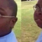 Black boy staring Black Twitter meme template blank