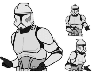 Clone Trooper shrugging  Prequel meme template