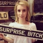 Surprise bitch holding sign Holding Sign meme template blank  Holding Sign, Surprise, Bitch, Reaction