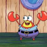 Spongebob in Mr Krabs shell Spongebob meme template blank