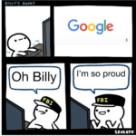 Oh billy im so proud (blank) Comic meme template blank