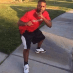 Black man getting ready to fight you Black Twitter meme template blank