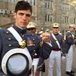 West Point grad holding sign Holding Sign meme template blank