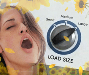 Woman load size large Happy meme template