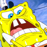 Spongebob choking Spongebob meme template blank  Spongebob, Angry, Choking, Sweating