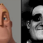 Happy vs. Dark Mr. Incredible Vs meme template blank  Vs, Happy, Dark, Mr Incredible, Pixar, Sad