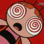 Blossom Confused Confused meme template blank  Blossom, Powerpuff Girls, Confused, Hypnotised, Swirling, Eye