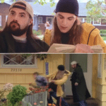 Jay and Silent Bob 'It says here...' Vs meme template blank  Movie, Jay, Silent Bob, Fighting, Hurting, Opinion, Vs