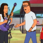 Hank Hill you're not making Christianity better, you're just making rock n' roll worse TV meme template blank  TV, King of the Hill, Opinion, Hank Hill, Music, Sad