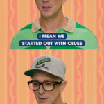 Steve 'I mean we started out with the clues' (blank) TV meme template blank  TV, Steve, Blues Clues, Talking, Subterfuge