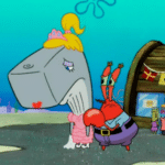 Mr Krabs comforting Pearl Spongebob meme template blank  Spongebob, Mr Krabs, Comforting, Pearl, Sad, Father, Daughter