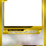Meme Generator – Pokemon megaevolution normal type card (blank)