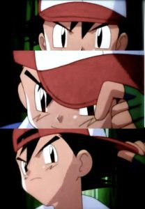 Ash turning had backwards Pokemon meme template