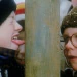 Christmas story licking pole Christmas meme template blank  A Christmas Story, Boy, Licking, Pole, Christmas, Kid, Stupid, Dumb, Watching