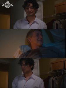 I love you too Robby (blank) Cobra Kai Surprised search meme template