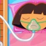 Dora on life support TV meme template blank  Dora, TV, Dying, Hospital, Life Support, Coma, Sleeping, Sad, Dora The Explorer