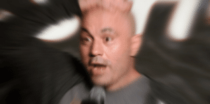 Joe Rogan radial blur Cobra Kai Surprised search meme template