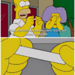 Simpsons fortune cookie (two panel) Opinion meme template