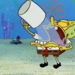 Spongebob drinking water Spongebob meme template blank  Spongebob, Drinking, Water, Lot, Coffee, Food, Pouring