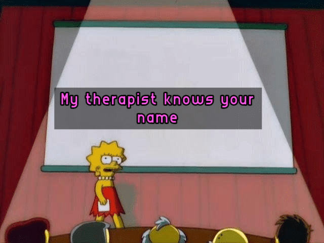 Therapy  Wholesome memes Therapy  