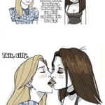 Memes kissing, bisexual, lesbian  kissing, bisexual, lesbian