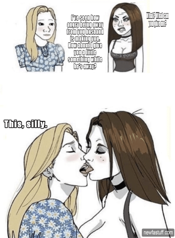kissing, bisexual, lesbian Memes kissing, bisexual, lesbian 